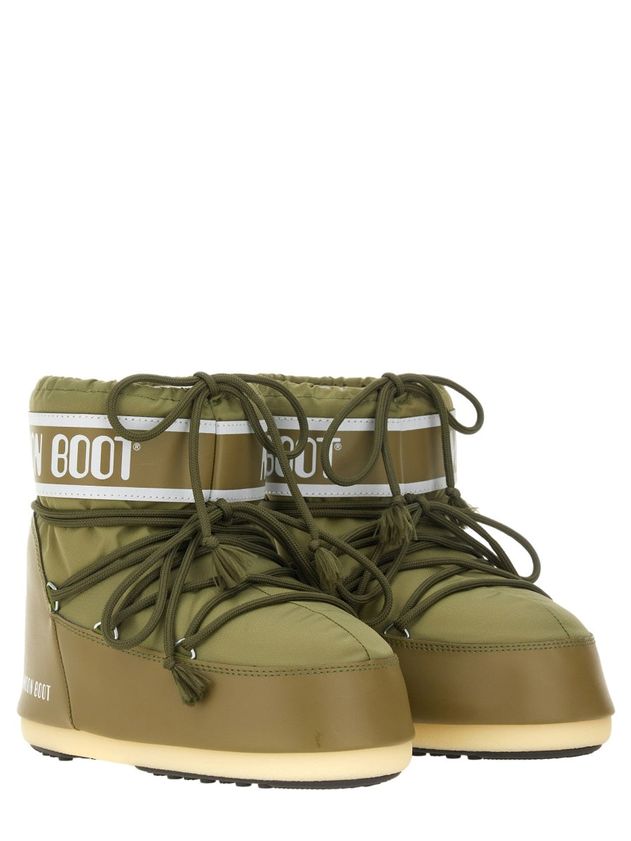 Moon Boot Boots - Green | Wanan Luxury