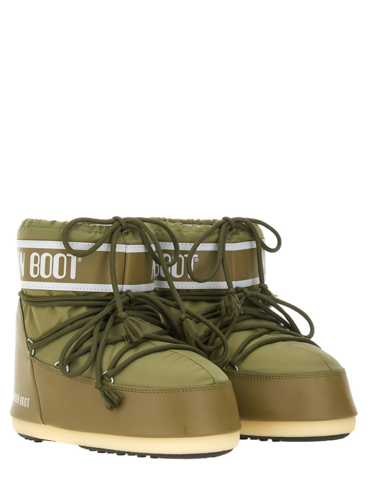Moon Boot Boots - Green | Wanan Luxury