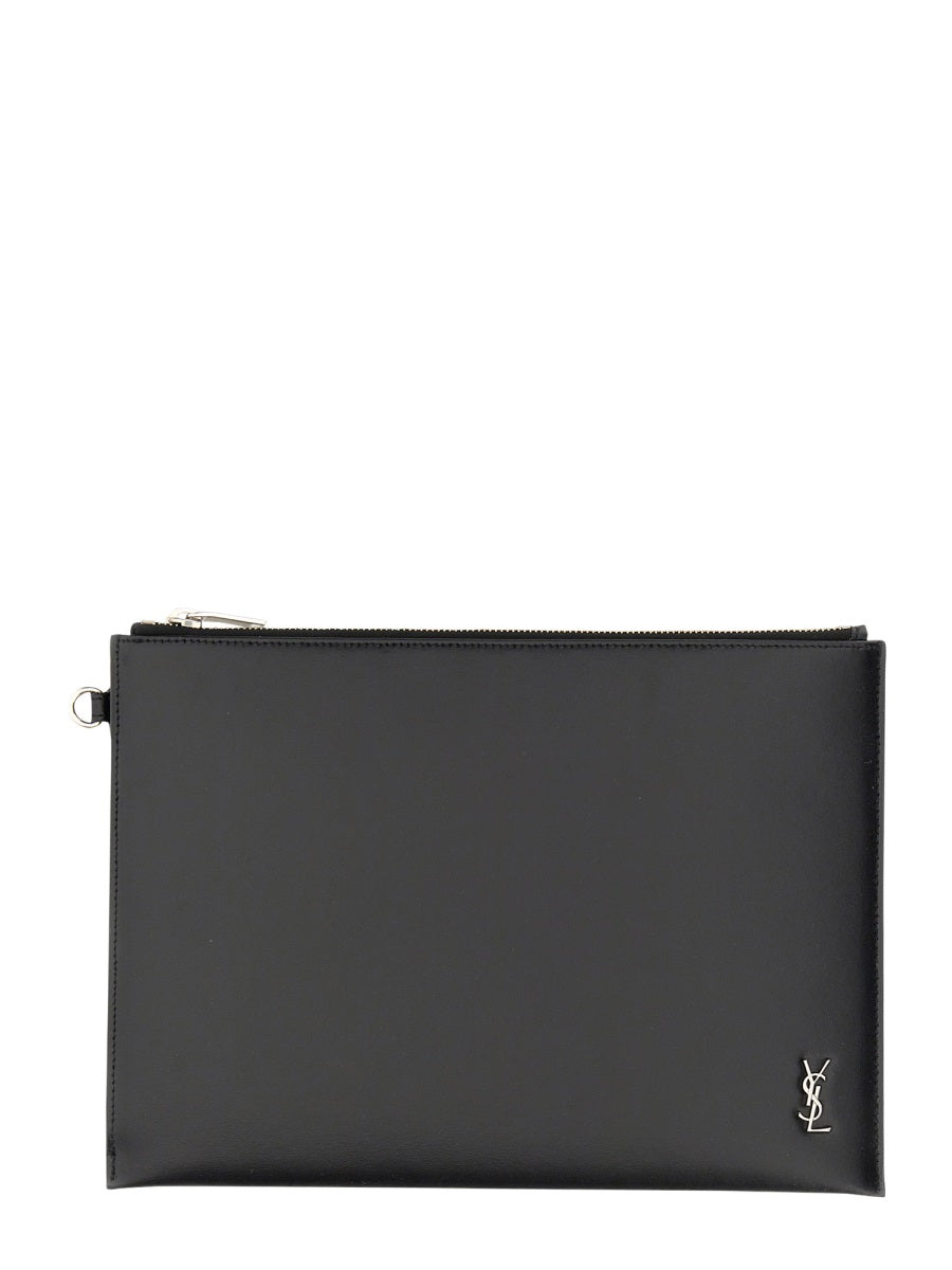 Saint Laurent Phone, Laptop & Gadget - Black | f0b0be33fcac8d4f791f6abf7d409570499378f1