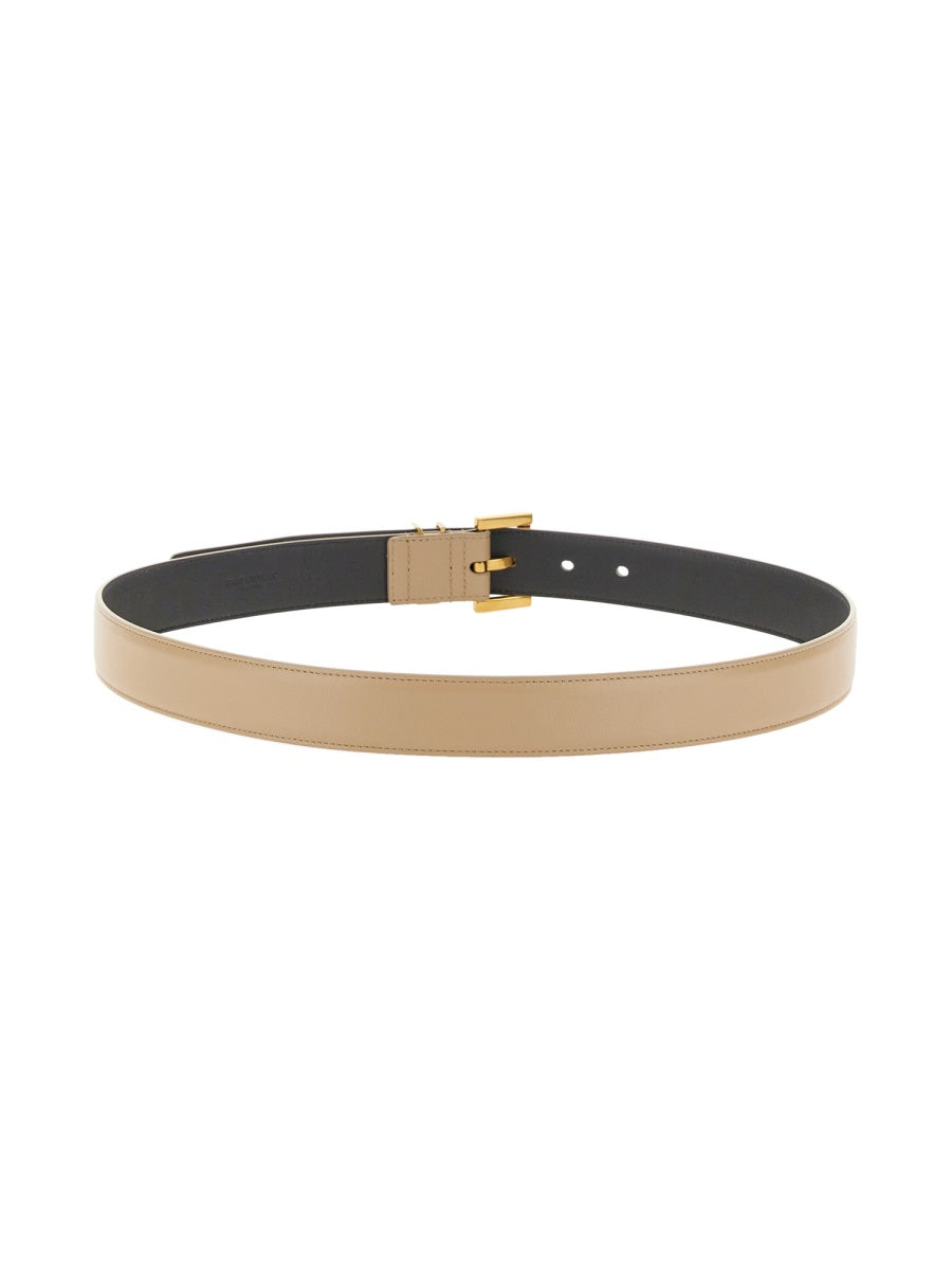 Saint Laurent Belts - Beige | f653eb79d53e7aa36f336ee74d986881486738bd