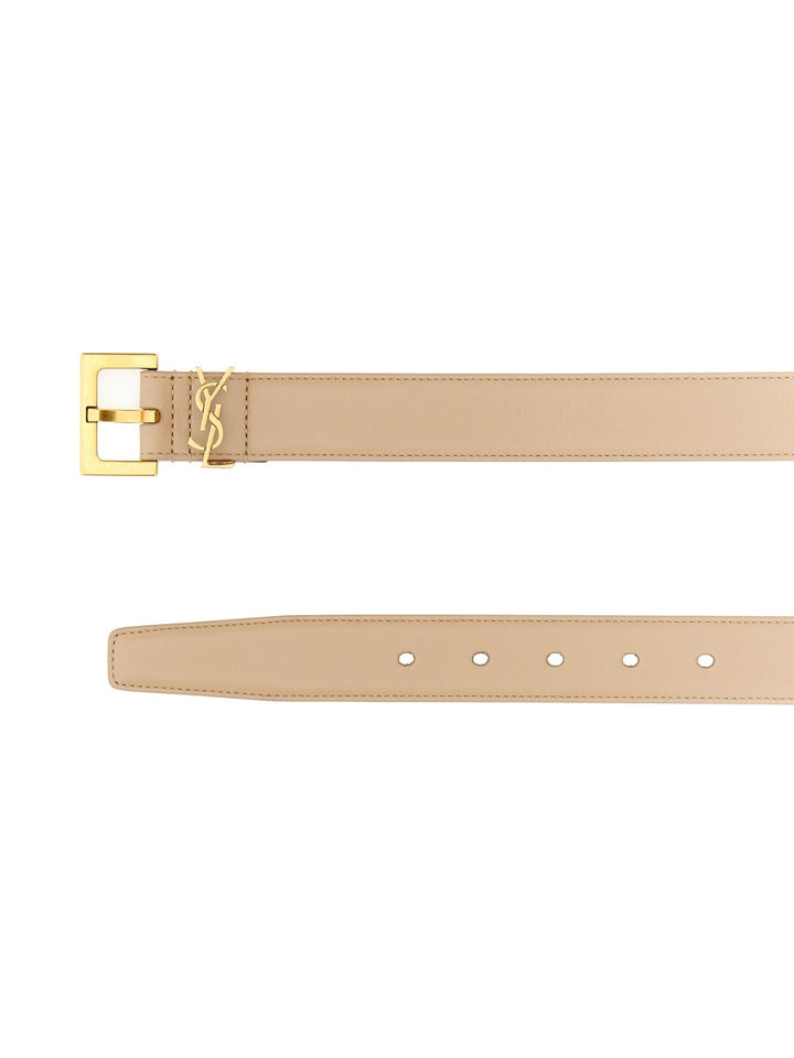 Saint Laurent Belts - Beige | e2f10a86ee3780c5c859a92bfb9b02c88a041b0e
