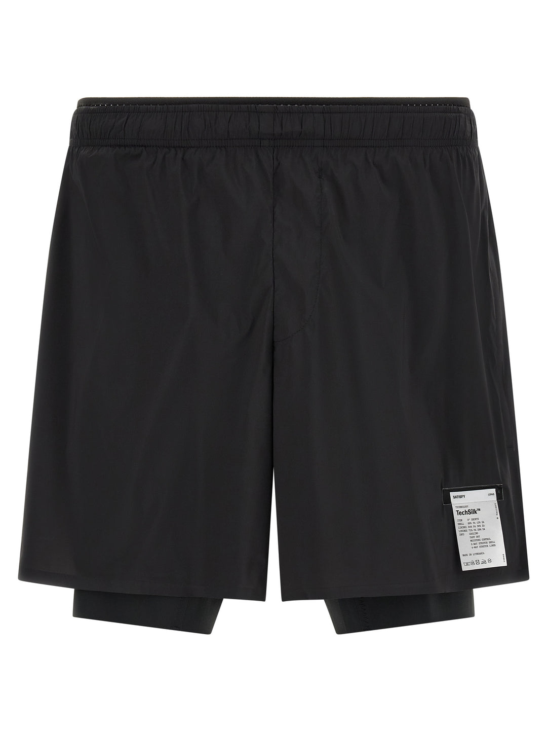 Satisfy Techsilk™ Bermuda and Short - Black | 5a7033e4077847a3b768bdc14543632b8860a608