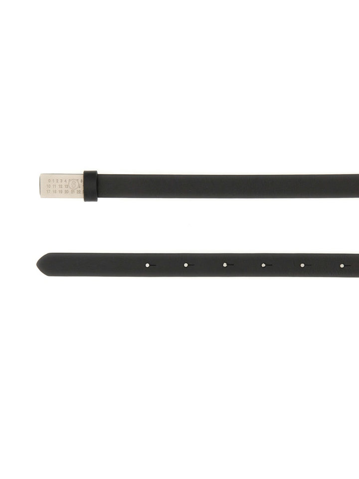 MM6 Maison Margiela Belts - Black | Wanan Luxury