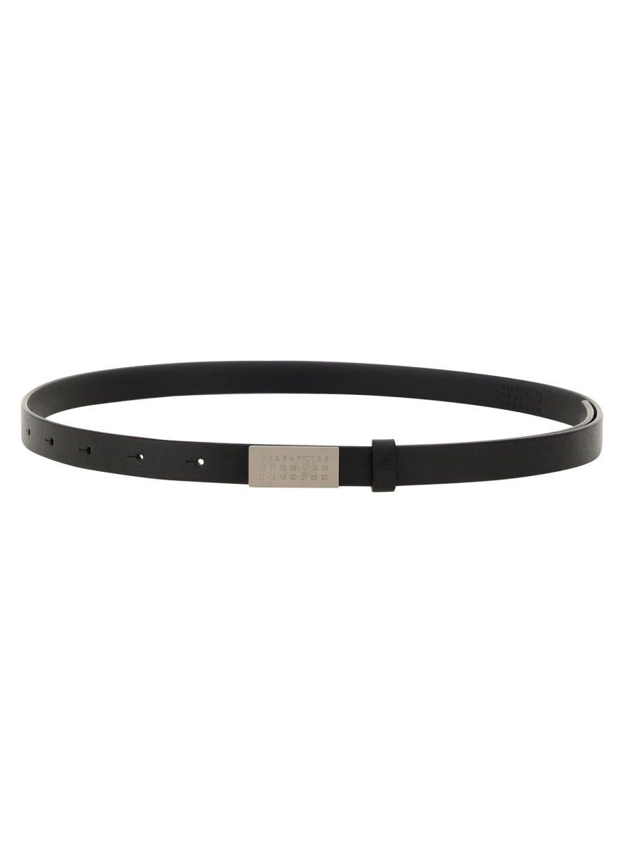 MM6 Maison Margiela Belts - Black | Wanan Luxury