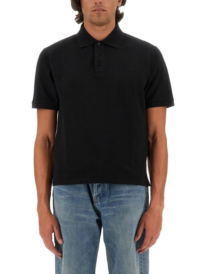 Saint Laurent Polo - Black | 052799f9da720755e5b3b84ac8ded55113458b90