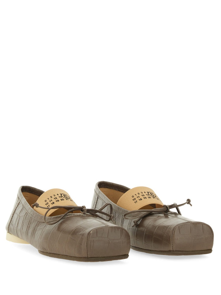 MM6 Maison Margiela Flat Shoes - Grey | Wanan Luxury