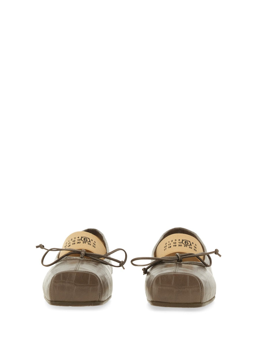 MM6 Maison Margiela Flat Shoes - Grey | Wanan Luxury