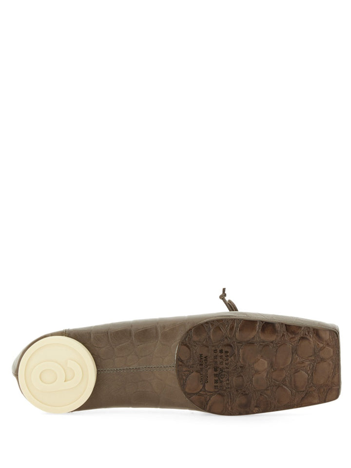 MM6 Maison Margiela Flat Shoes - Grey | Wanan Luxury