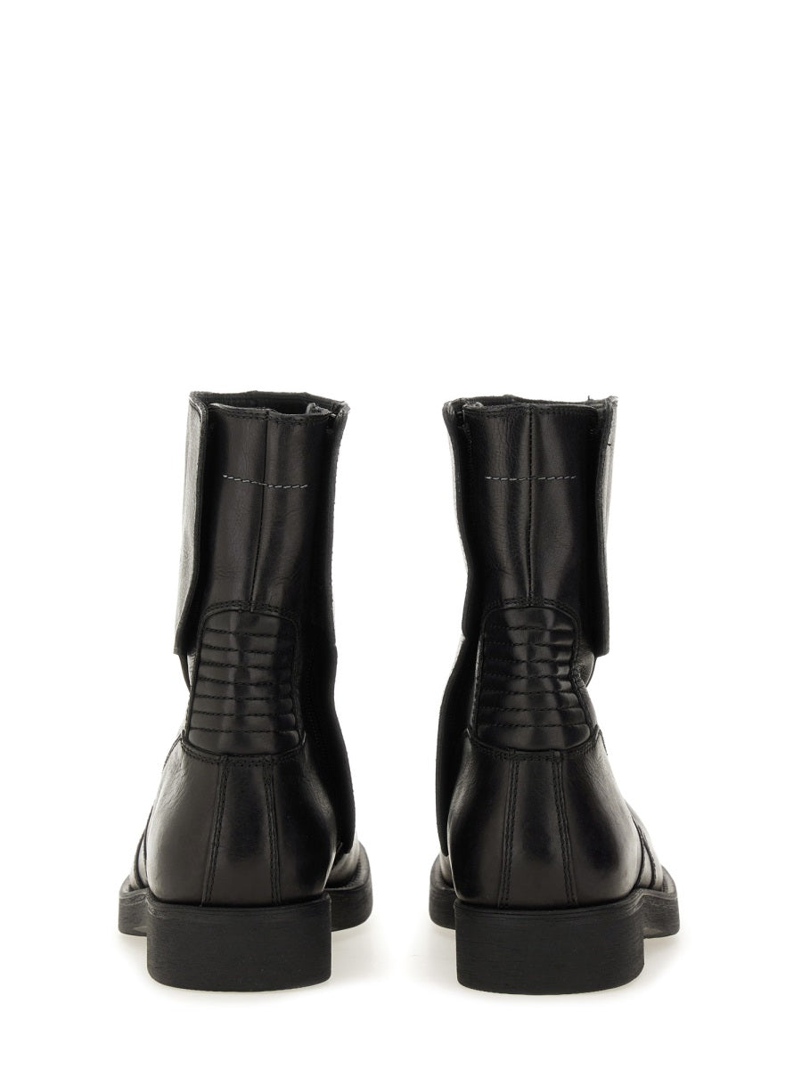 MM6 Maison Margiela Boots - Black | Wanan Luxury