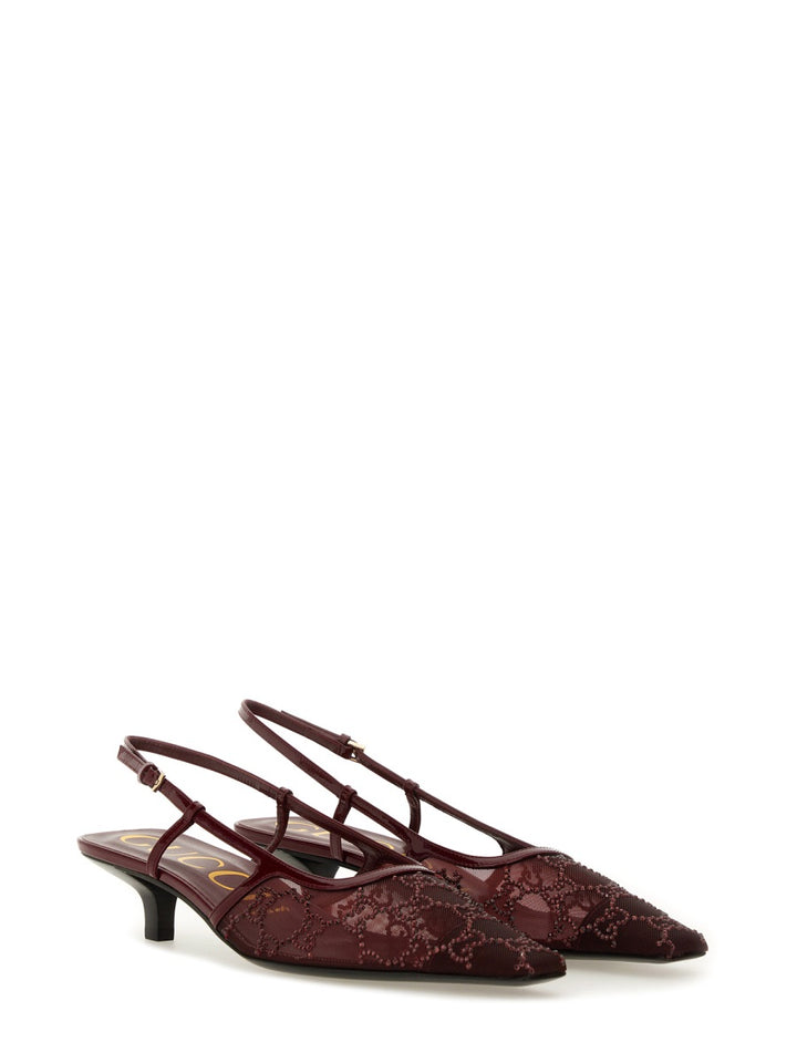 Gucci Sandals - Burgundy | Wanan Luxury