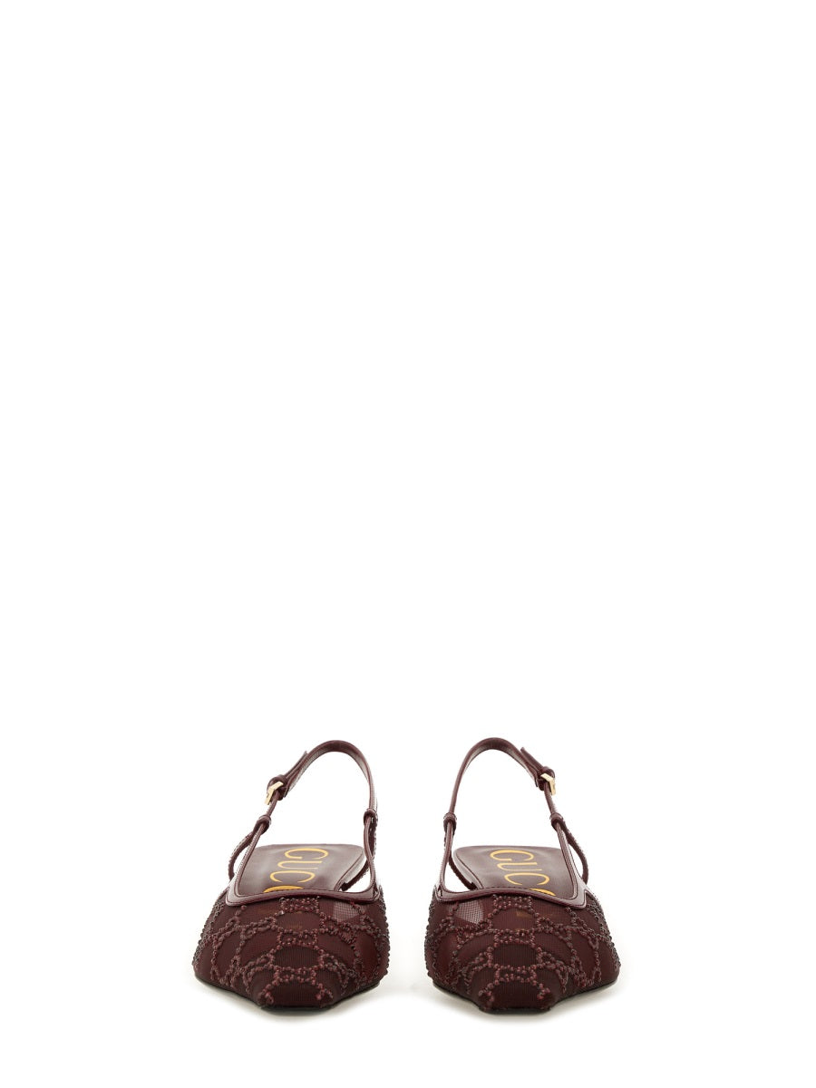 Gucci Sandals - Burgundy | Wanan Luxury