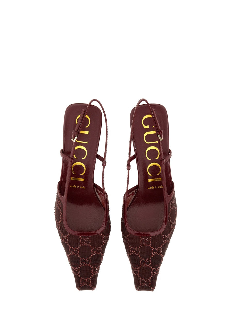 Gucci Sandals - Burgundy | Wanan Luxury