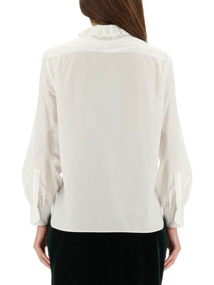 Saint Laurent Shirts - White | e8b0fe7550e6bc35bed9a0638410521ab86f954a