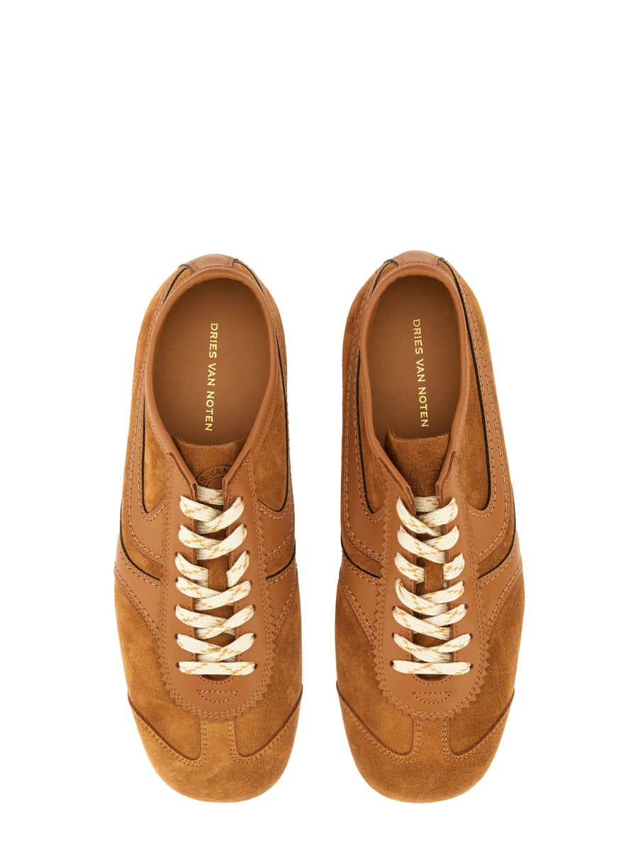 Dries Van Noten Sneakers - Brown | Wanan Luxury