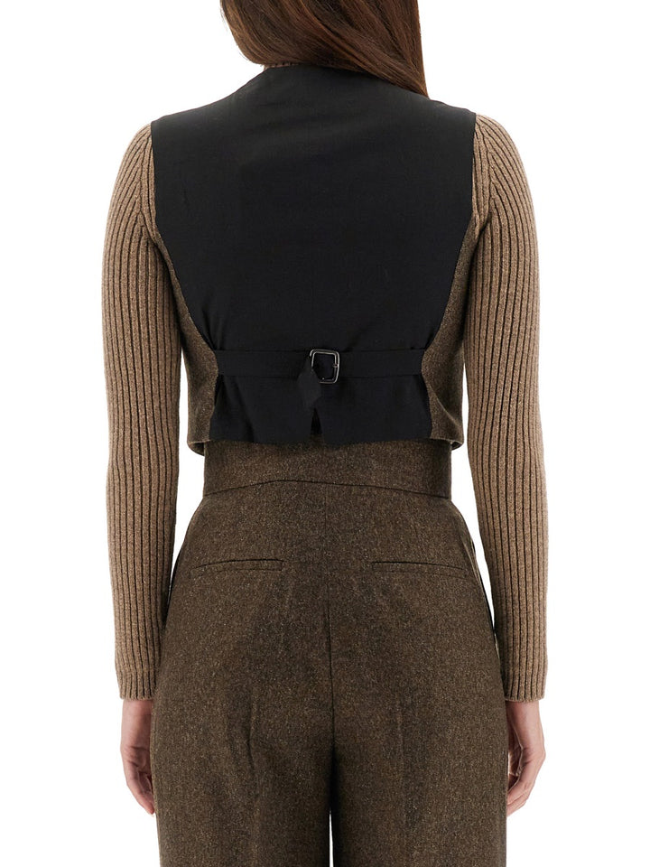 Max Mara Gilet - Brown | Wanan Luxury