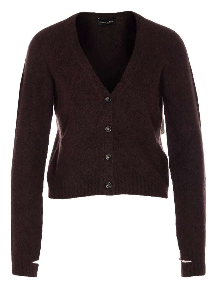 Roberto Collina Cardigan - Brown | 4fe8e3ef552fcef7f94519cba2d21f035c182be1