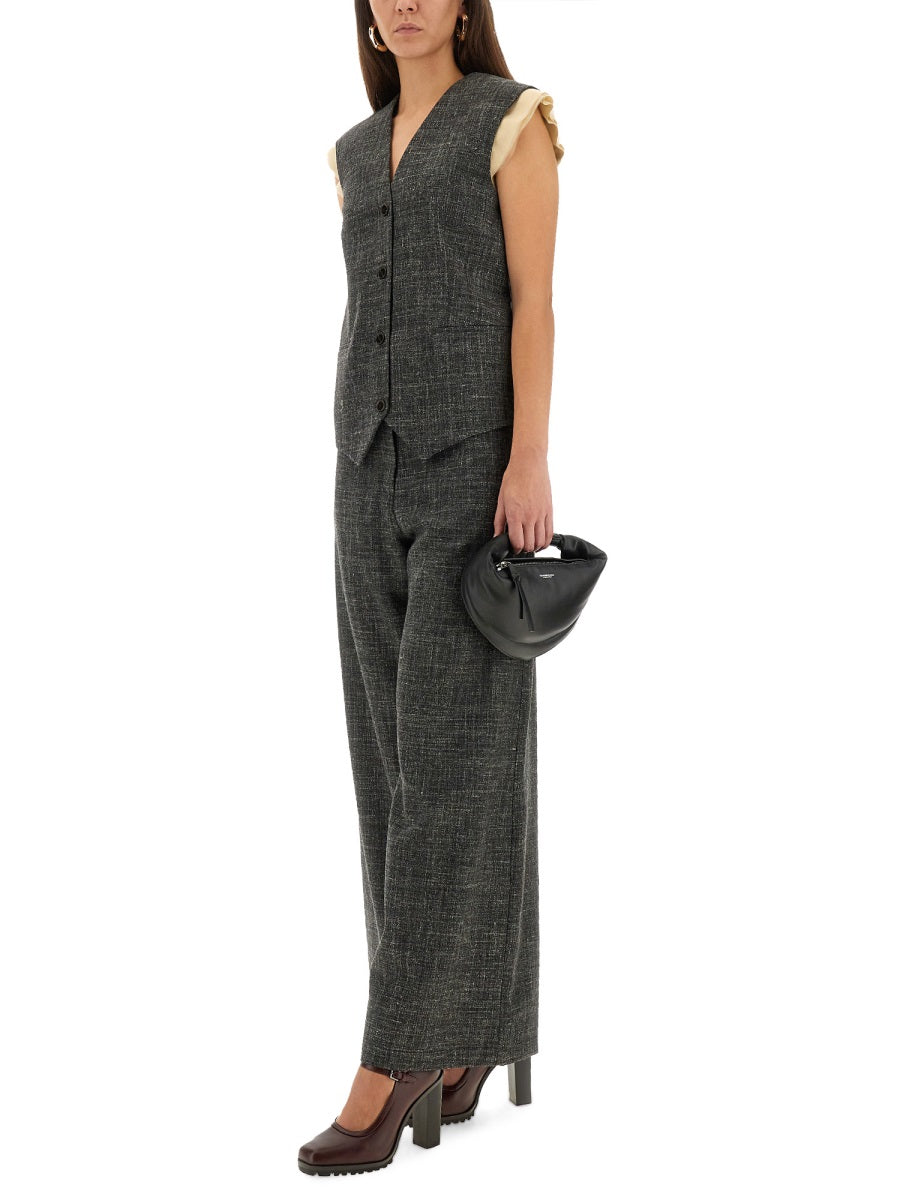 Alysi Gilet - Grey | Wanan Luxury