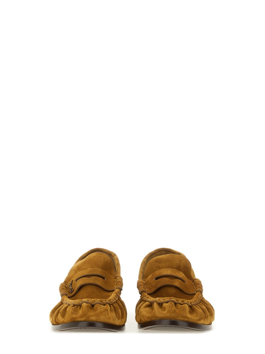 Saint Laurent Loafers - Brown | Wanan Luxury