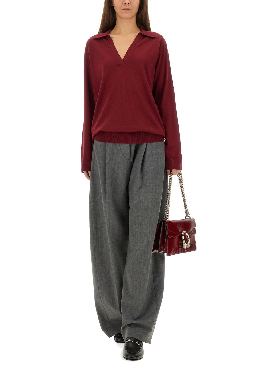Gucci Polo - Burgundy | Wanan Luxury