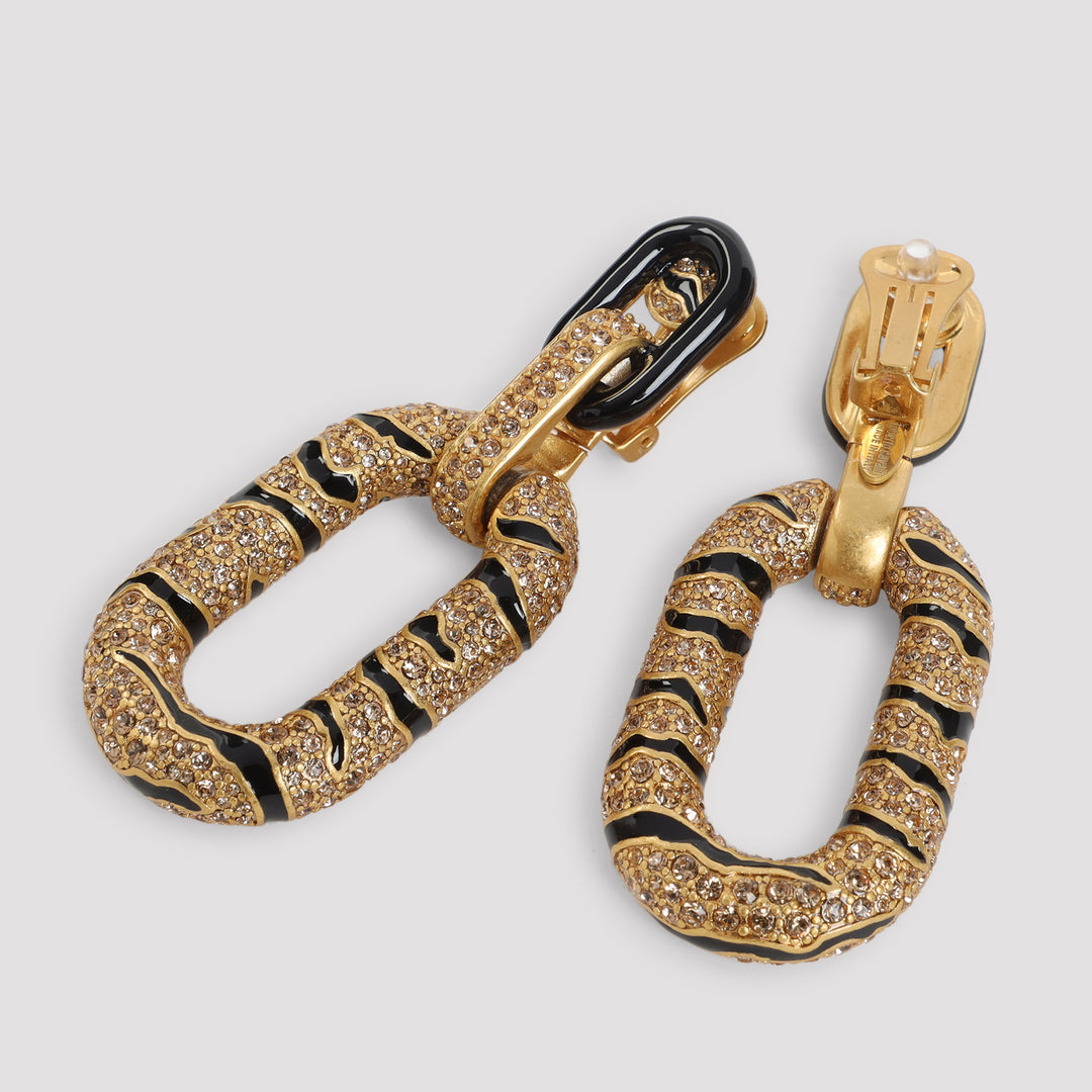 Roberto Cavalli Earrings - Metallic | c146a06a2cacc7274dc309ff67bde1f82a0473b8