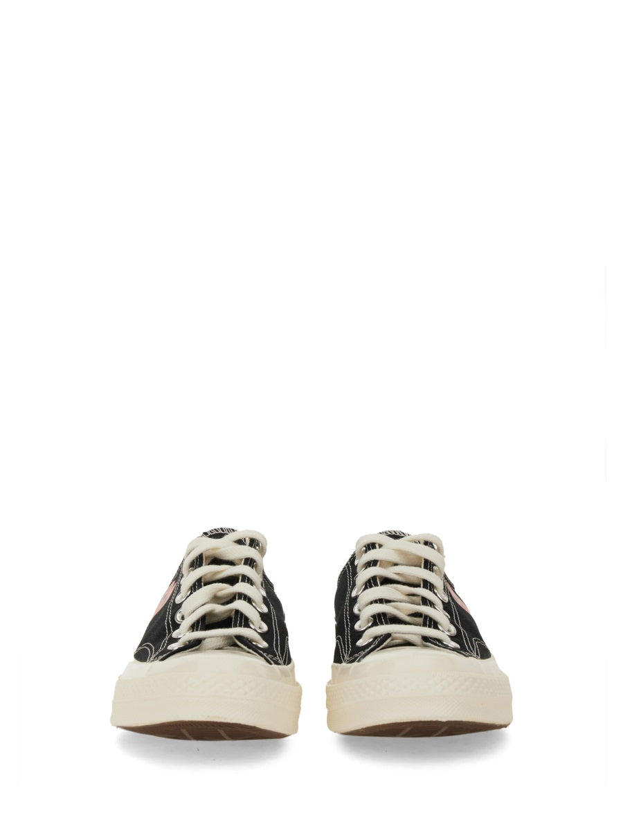 Comme Des GarçOn Play X Converse Sneakers - Black | d1b6cf2d3345952bd6a23eda4553dbb124c069c7