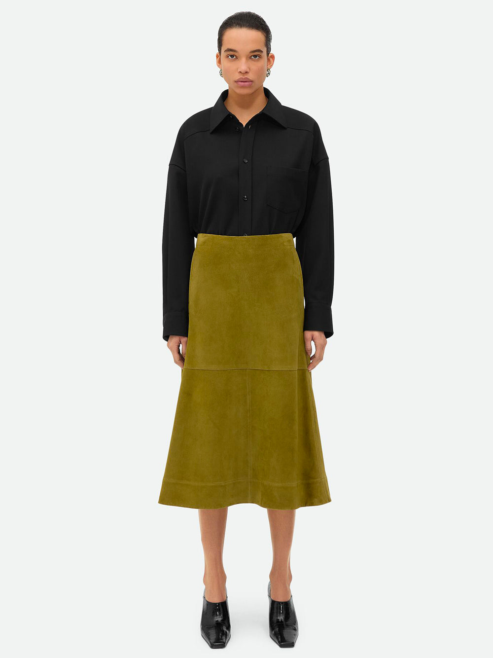 Bottega Veneta Midi skirts - Green | d7640593664a00867d1bd632c5c645ef1af0169f