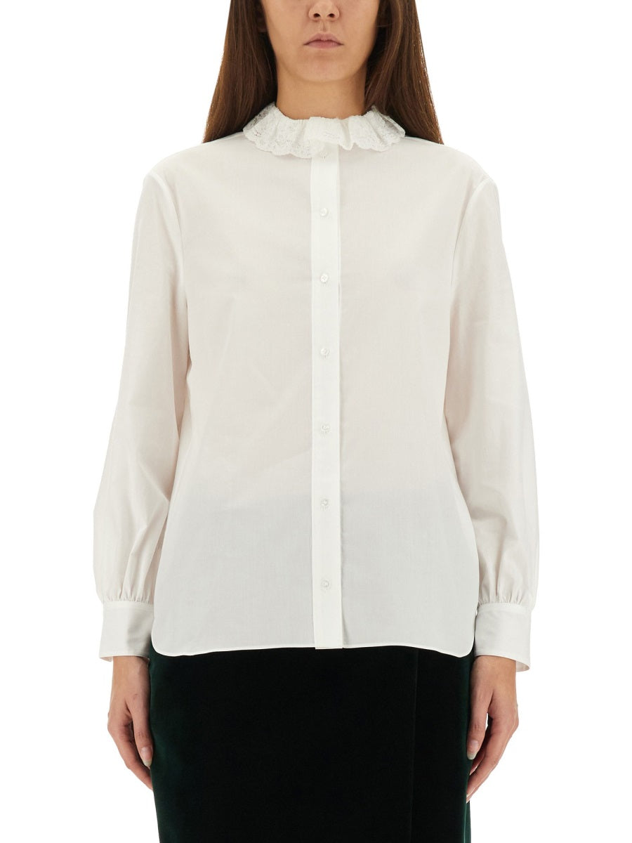 Saint Laurent Shirts - White | a10231c9db348ab1fccfb48aad528fdc1277a6db