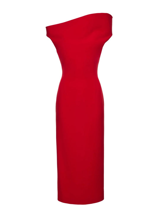 Long One-Shoulder Dress