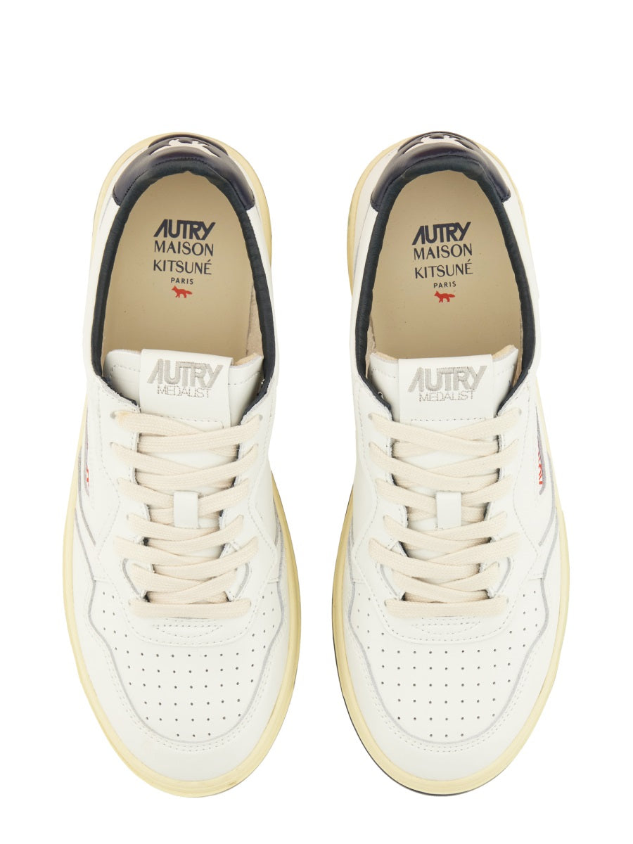 AUTRY X MAISON KITSUNÉ Sneakers - White | Wanan Luxury