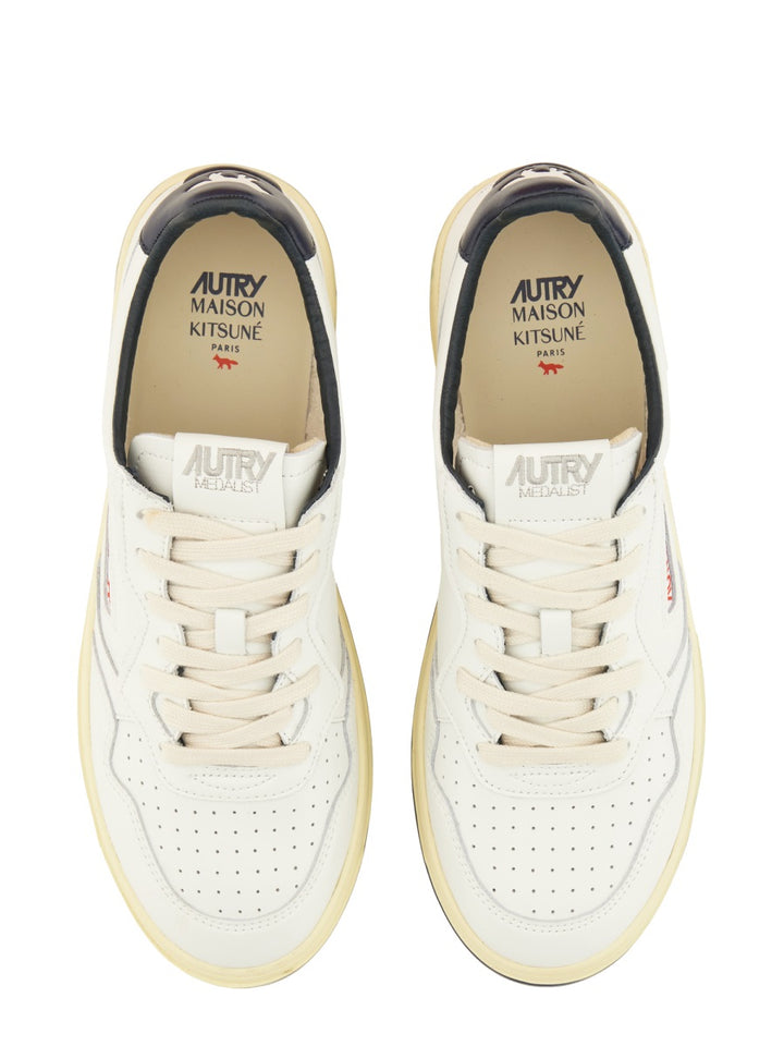 AUTRY X MAISON KITSUNÉ Sneakers - White | Wanan Luxury