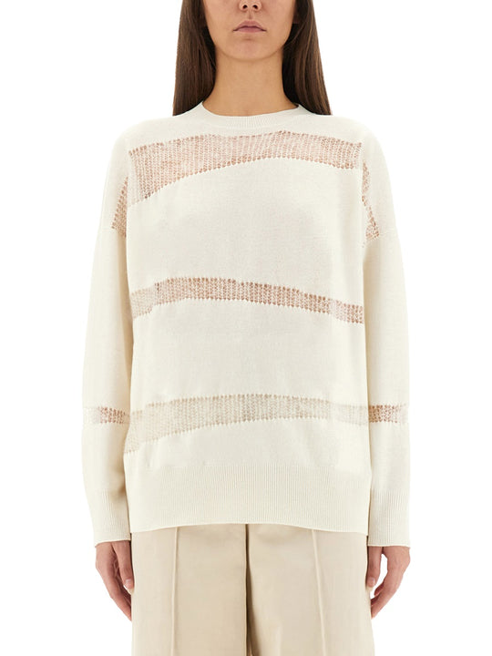 Platinum And Mohair Knit