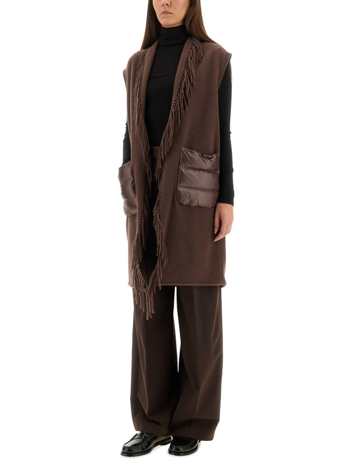 Herno Gilet - Brown | Wanan Luxury