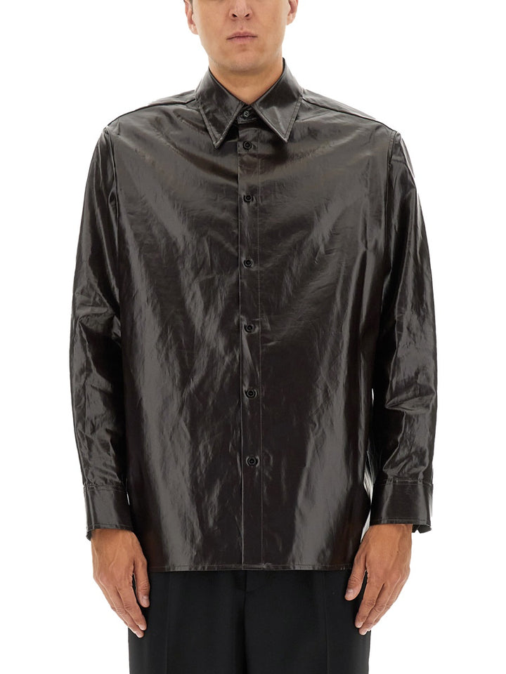 MM6 Maison Margiela Shirts - Brown | Wanan Luxury