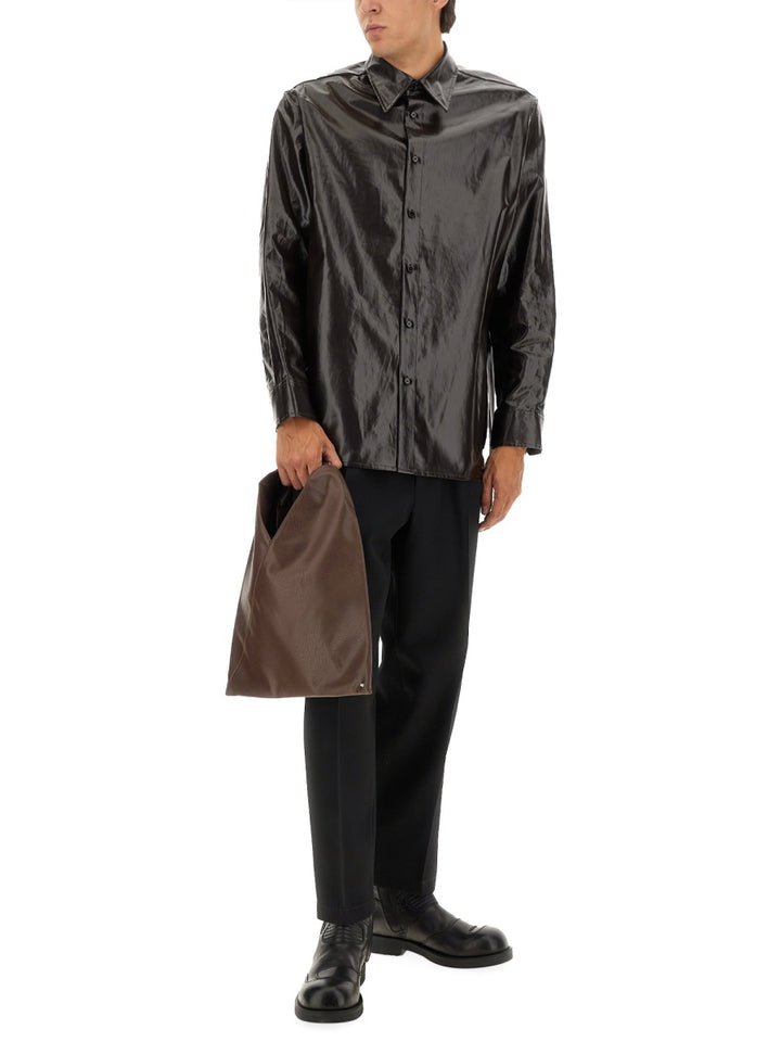 MM6 Maison Margiela Shirts - Brown | Wanan Luxury