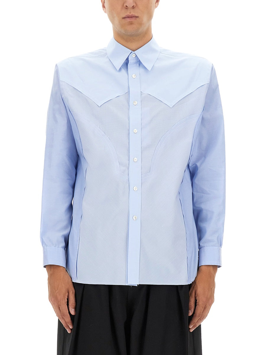 Maison Margiela Shirts - Light Blue | Wanan Luxury
