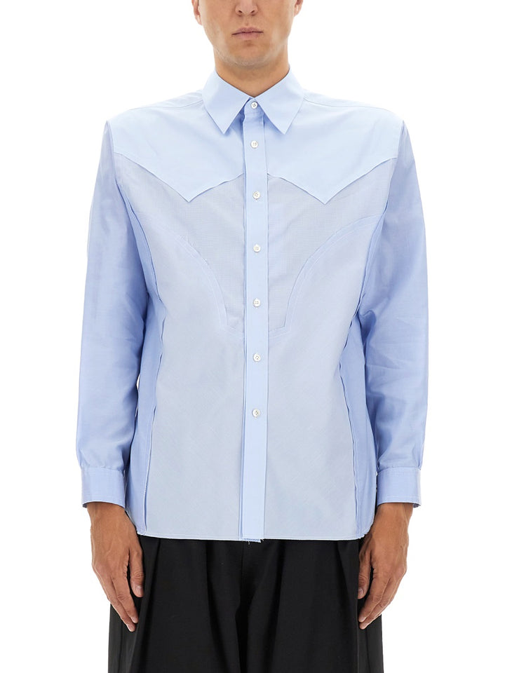 Maison Margiela Shirts - Light Blue | Wanan Luxury