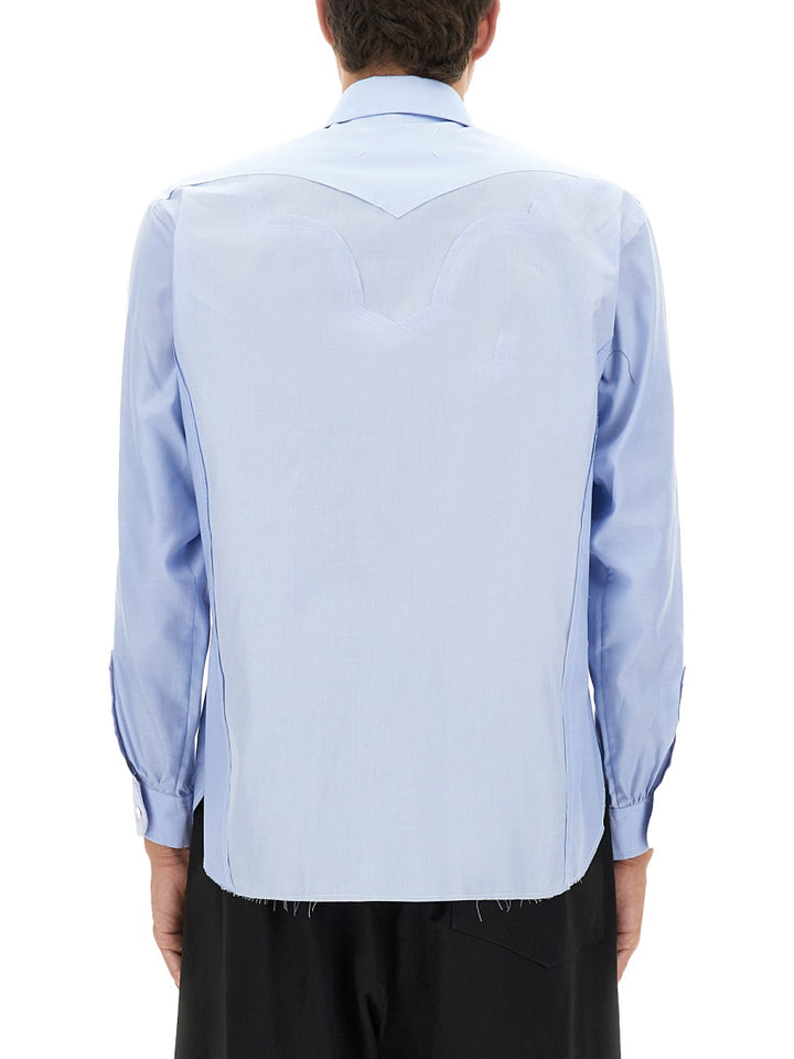 Maison Margiela Shirts - Light Blue | Wanan Luxury
