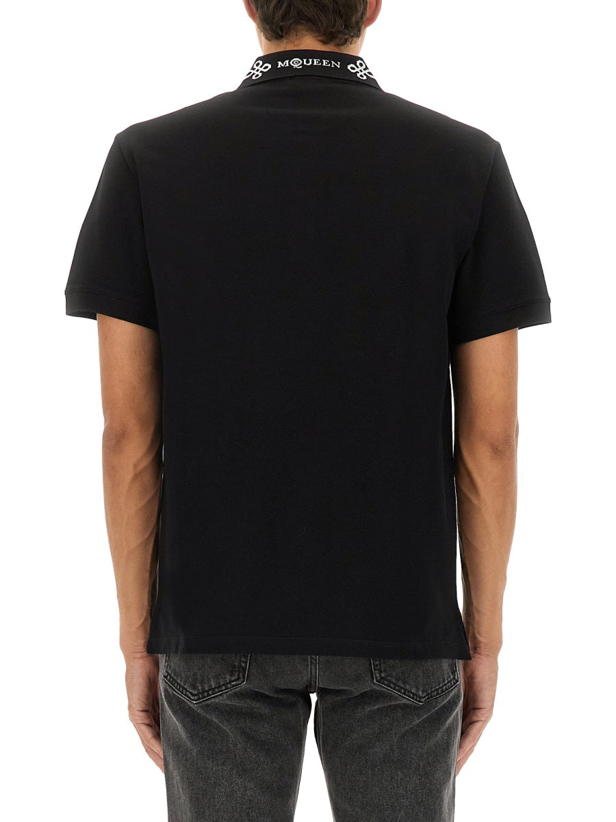 Alexander McQueen Polo - Black | Wanan Luxury