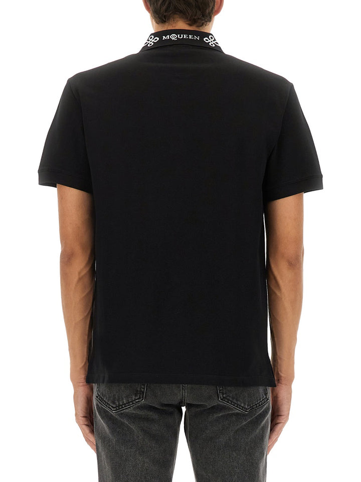 Alexander McQueen Polo - Black | Wanan Luxury