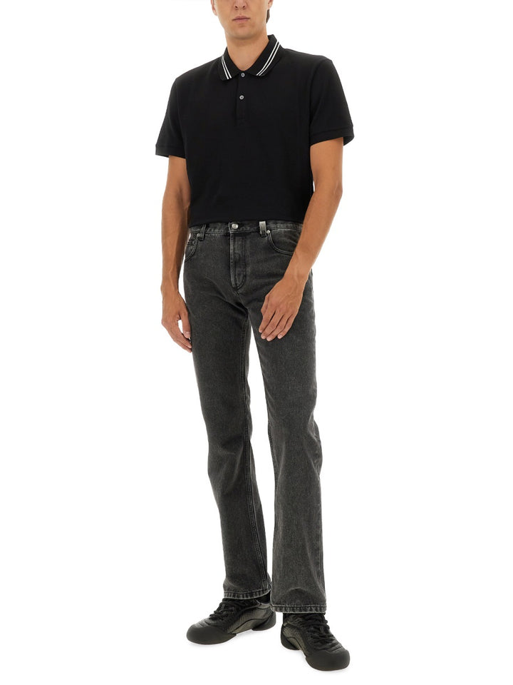 Alexander McQueen Polo - Black | Wanan Luxury