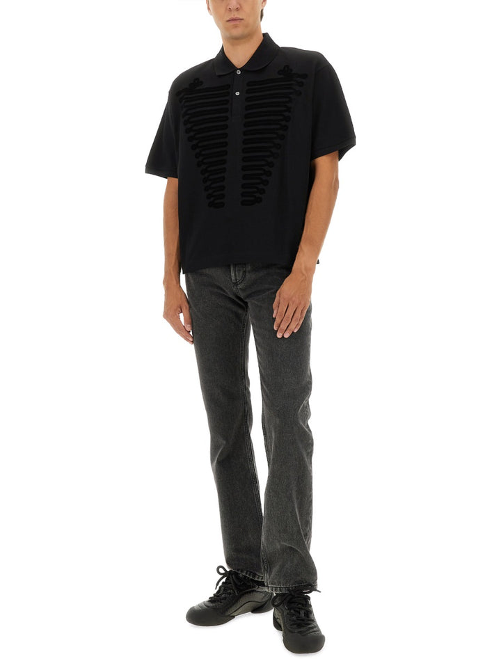 Alexander McQueen Polo - Black | Wanan Luxury