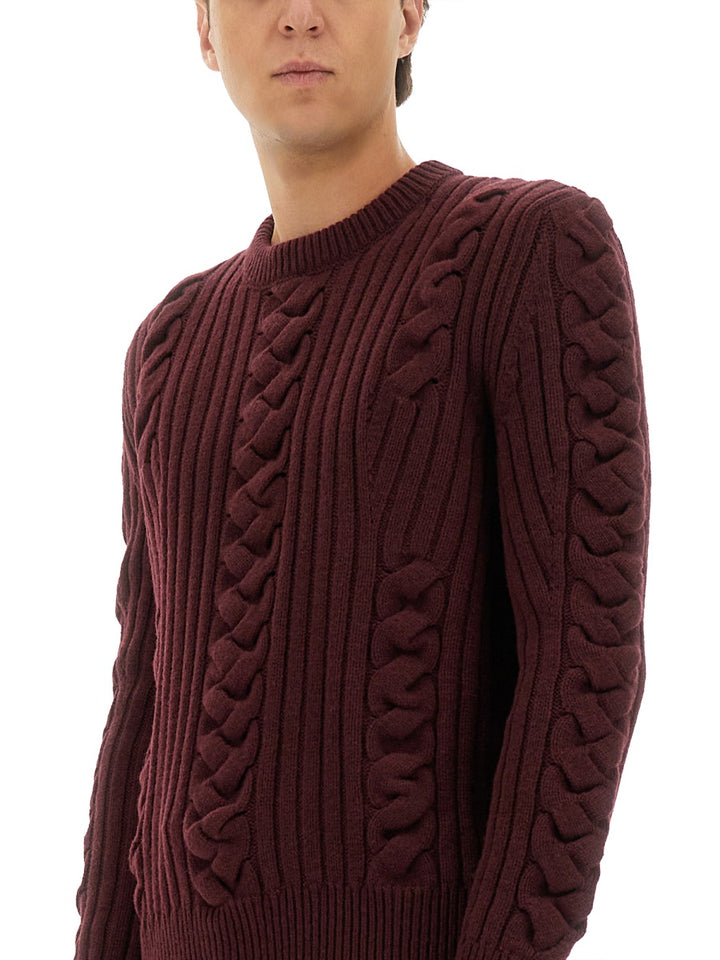 Alexander McQueen Sweaters - Burgundy | Wanan Luxury