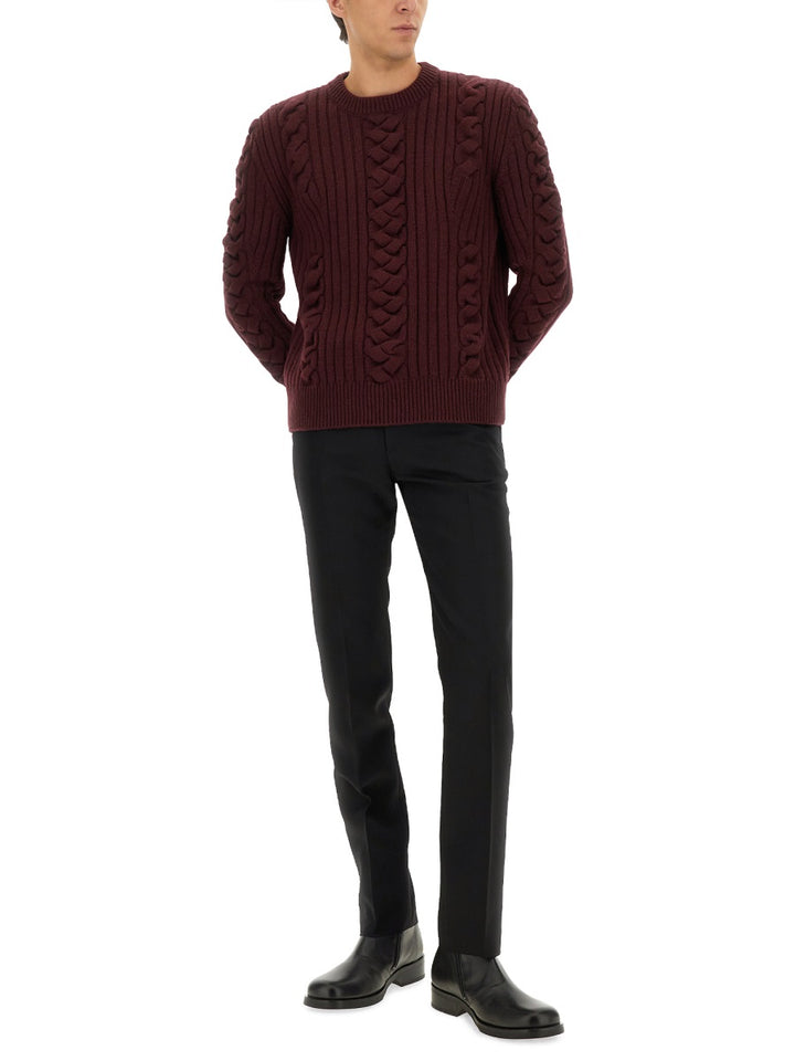 Alexander McQueen Sweaters - Burgundy | Wanan Luxury