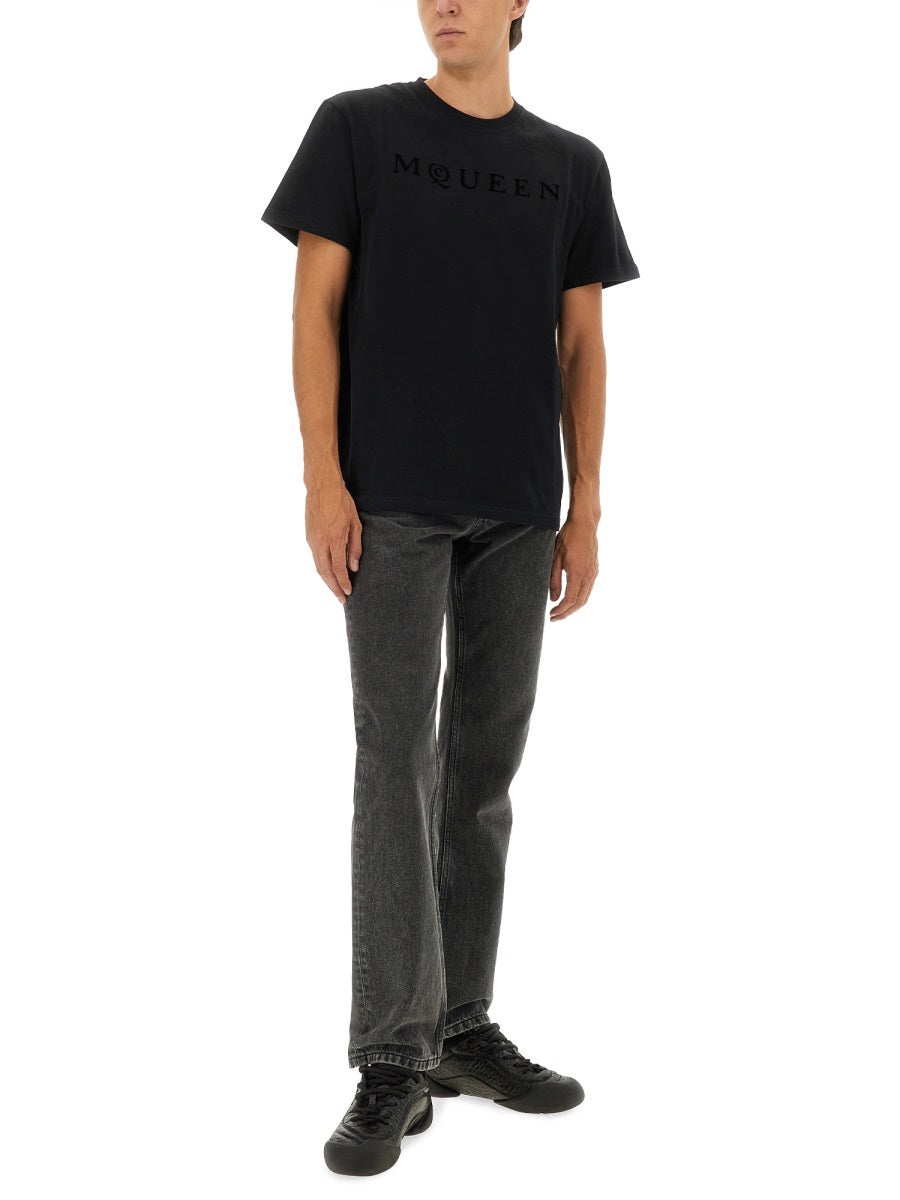 Alexander McQueen T shirts - Black | Wanan Luxury
