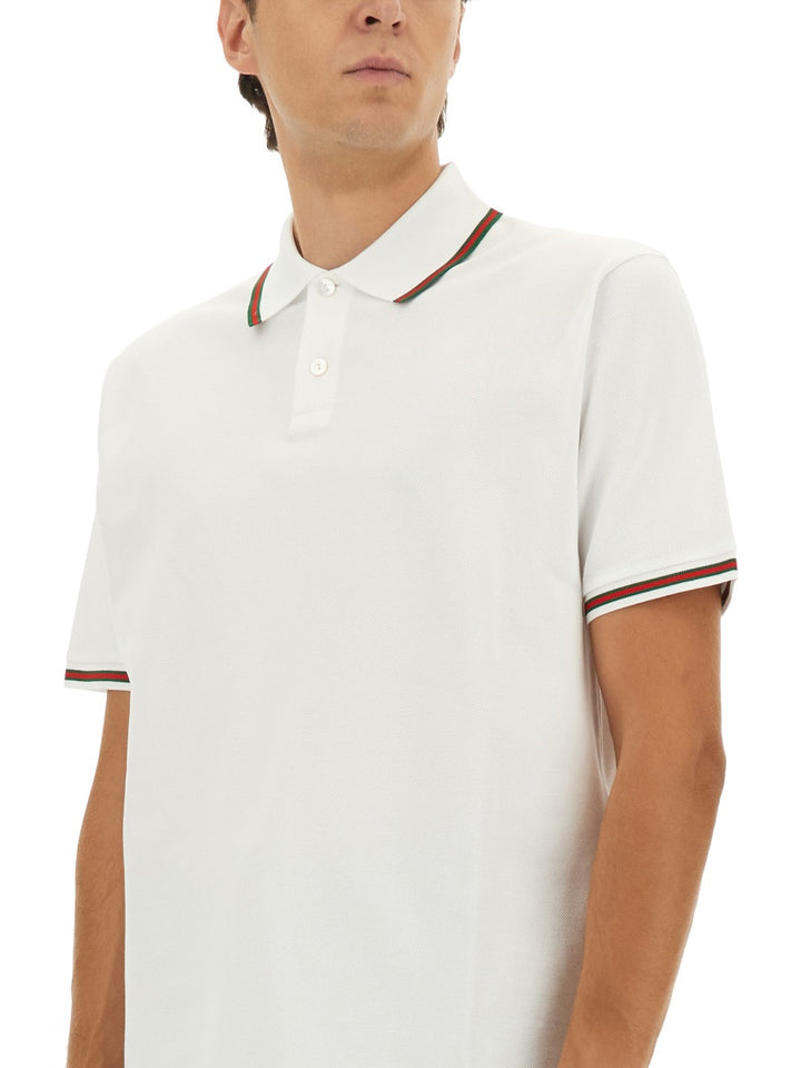 Gucci Polo - White | Wanan Luxury