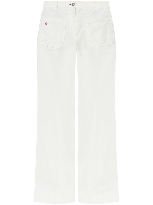 Alina High-Waisted And Flared Leg Jeans