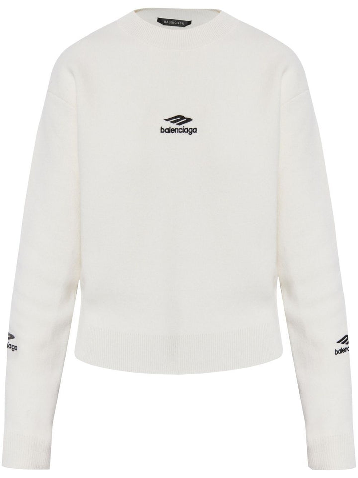 Balenciaga Pullover - White | fb6f2c0a60e306bd6f43f3eddeee0c8f5b49ac74