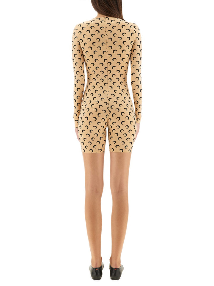 Marine Serre Jumpsuits - Beige | Wanan Luxury