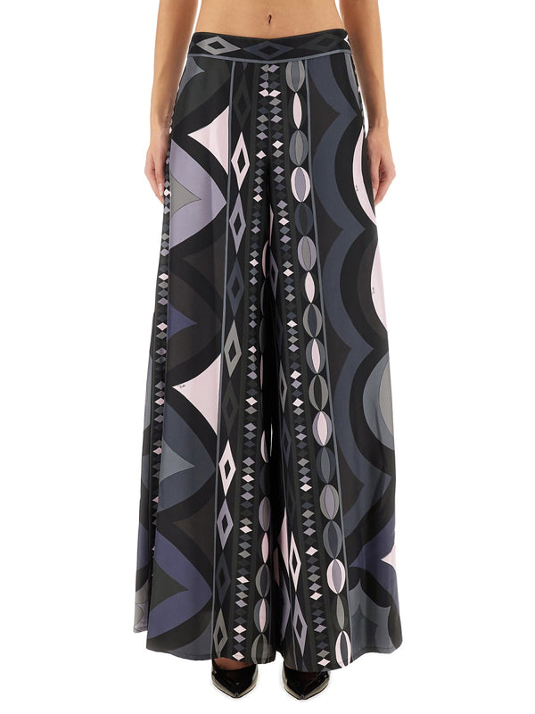 Pants With Necklace Print