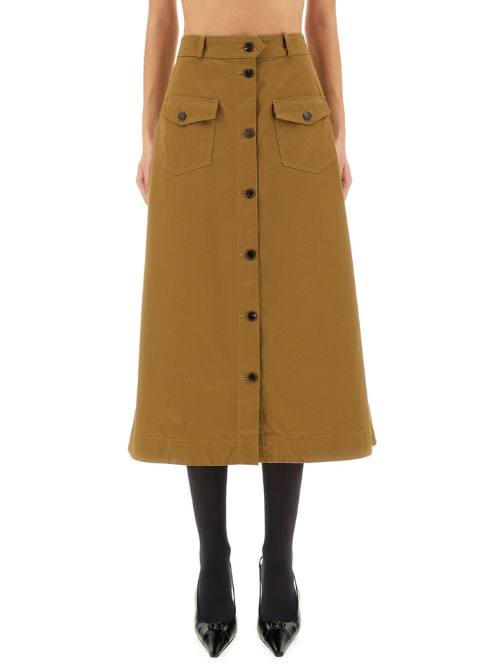 Saint Laurent Skirts - Beige | Wanan Luxury